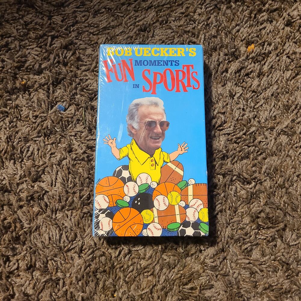 Bob Uecker's Fun Moments in Sports - VHS - Brand New Factory Sealed